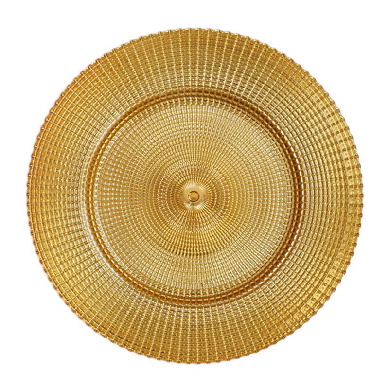 Wholesale Glass Charger Plate PZ-006 - Image 3